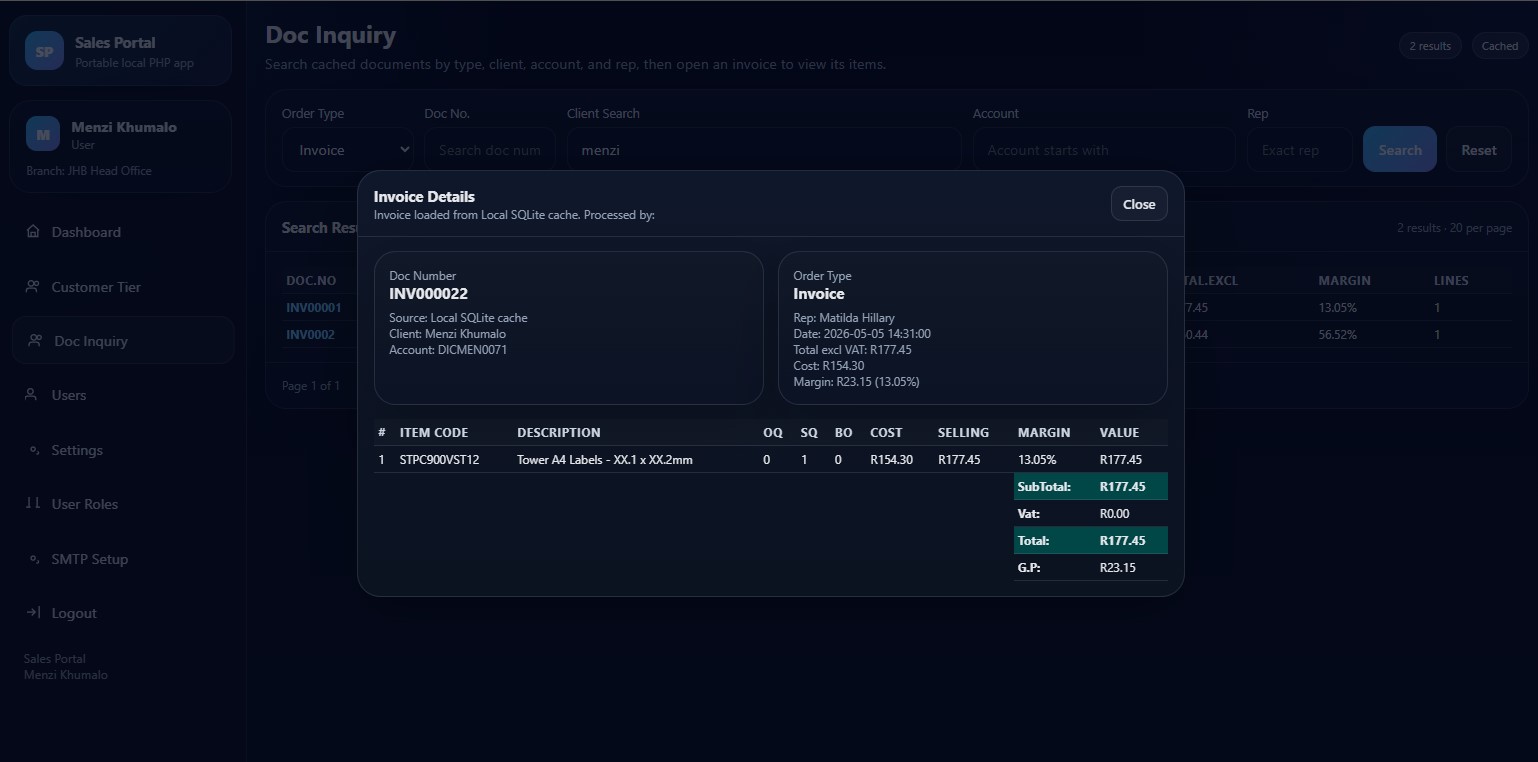 Ecommerce storefront screenshot